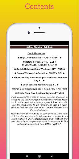 Computer Shortcut Keys: All keyboard keys screenshot 5