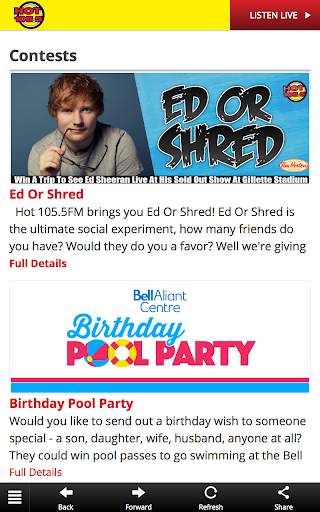 HOT 105.5 screenshot 4