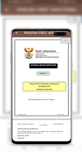 Grade 11 Past exam papers Sciences Mathematics app скриншот 3