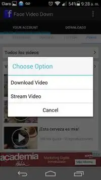 Face Video Down screenshot 4
