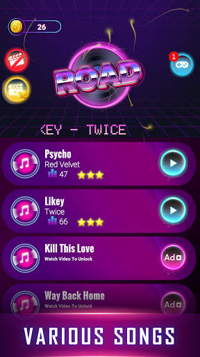 Kpop ROAD - Ball Dance Tiles screenshot 1
