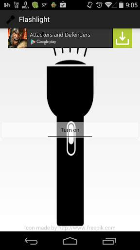 Super Bright Flashlight screenshot 1