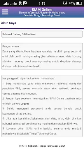 SIAM STT Garut screenshot 3