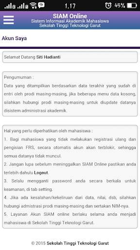SIAM STT Garut screenshot 3