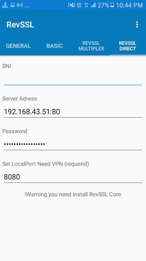 RevSSL screenshot 3