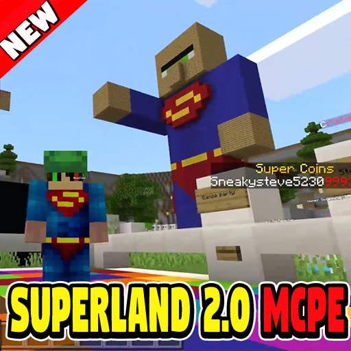 Superland Map for Minecraft PE 30.8