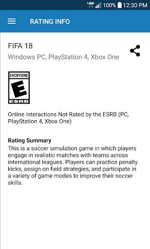 Video Game Ratings by ESRB screenshot 4