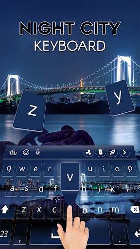 Night City Keyboard स्क्रीनशॉट 3