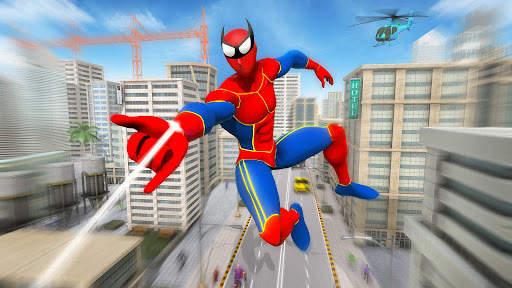 Flying Superhero Robot Game screenshot 1