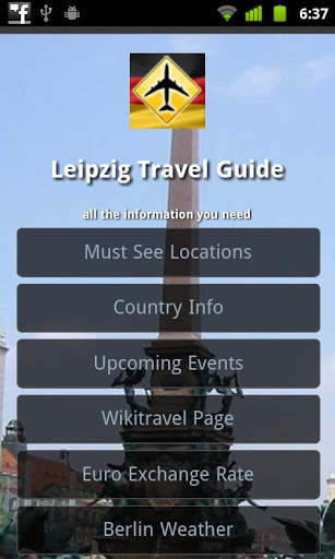 Leipzig Offline Travel Guide screenshot 1