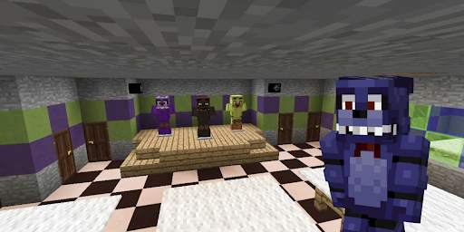 FNAF 1 Maps for Minecraft PE screenshot 4