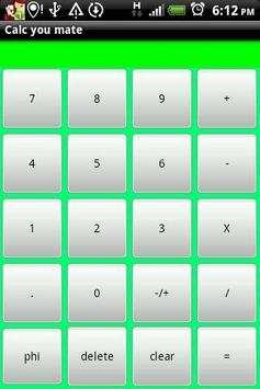 Calc You Mate screenshot 3