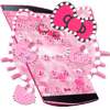 Pink Kitty Diamond Theme on 9Apps