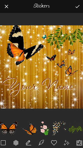 Glitter Name Art Maker screenshot 5