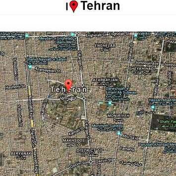 Tehran Map screenshot 2