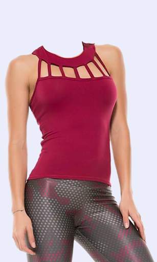 Fitness Girls Dresses Photo Suit Editor screenshot 3