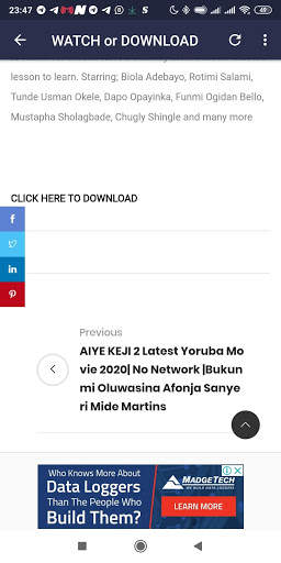 YORUBA MOVIES LATEST - free downloads screenshot 1