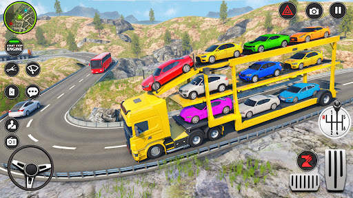Offroad Car Transporter Truck screenshot 5