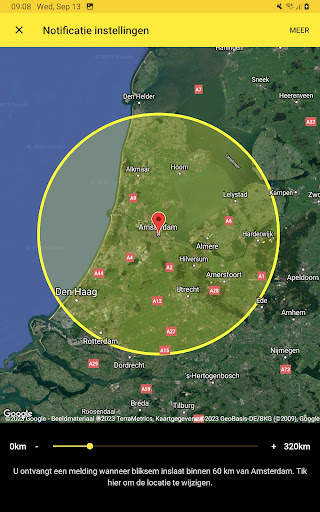 Mijn Bliksemtracker & -alarmen screenshot 7