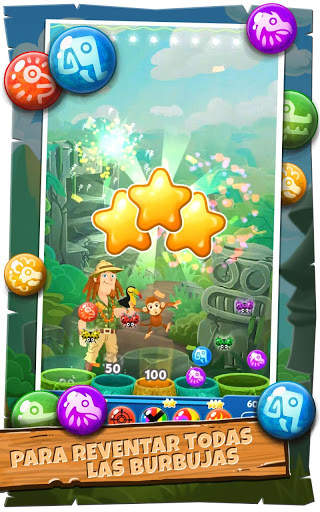 Rescate de Animales Lindos: Disparador de Burbujas screenshot 3