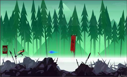 Mountain Ninja Dash скриншот 7