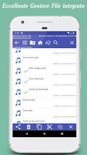 Lettore Musicale Invenio +Music Editor & Equalizer screenshot 5