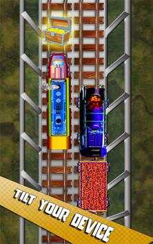 Train Driving Racing Rush 2D screenshot 4