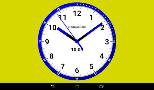 Color Analog Clock-7 screenshot 11