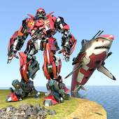 Robot Shark Transforming - Robot Transformation 1.1