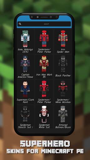 Superhero Skins for Minecraft screenshot 3