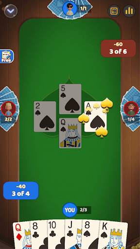Spades: Play Classic Card Game Free screenshot 1