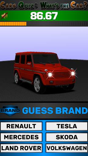 Cars Quiz 3D screenshot 1