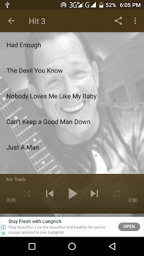 Tommy Castro Song screenshot 3