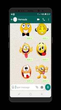 New Funny Emojis 3D Stickers WAstickerapps screenshot 9