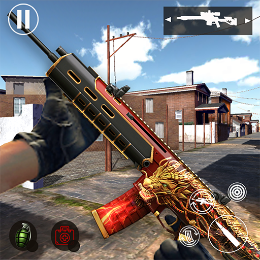ikon FPS Free Fire Gun Shooter 3D: Battleground 2019