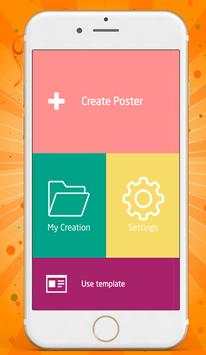 Poster Maker - Text on Photo & flyer designer screenshot 1