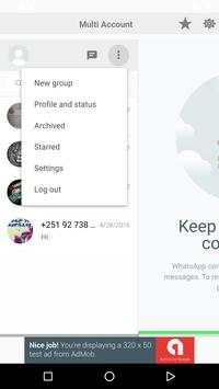 Multi Account for Whatsapp screenshot 4