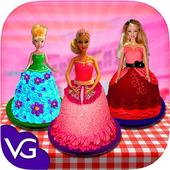 DIY Princess Doll Cake Maker icon