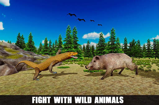 Angry Komodo Dragon: Epic RPG Survival Game screenshot 2
