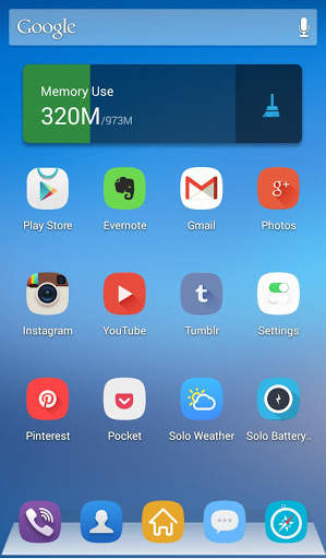 Flat Solo Launcher Theme screenshot 5