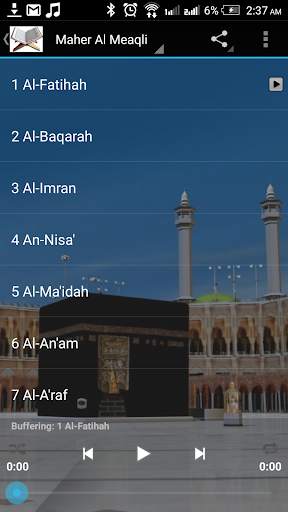 Complete Qur'An mP3 Player screenshot 2