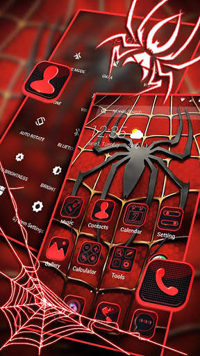 Red Spider Theme APUS Launcher screenshot 2