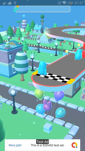 fall fun guys race games screenshot 2
