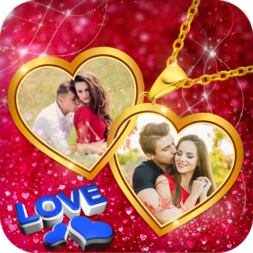 Amazing Love Dual Photo Frame أيقونة