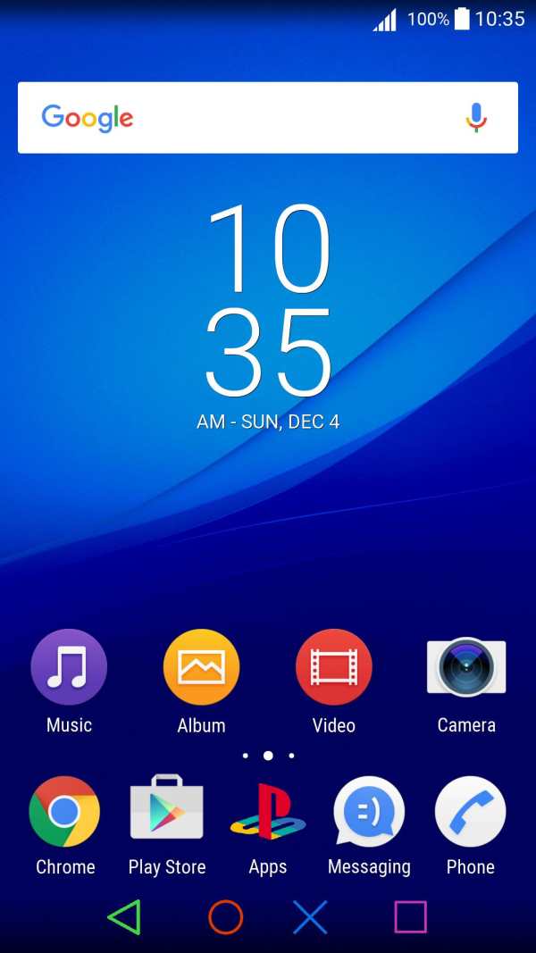 Theme fusion PS XPERIA screenshot 1