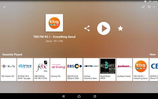 라디오 FM 한국 13 تصوير الشاشة