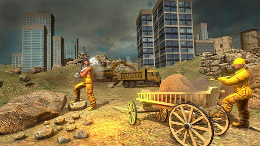 Real City Road River Bridge Construction Game screenshot 13