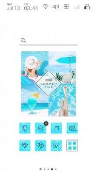 Summer time Launcher theme screenshot 5