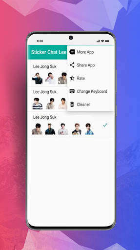 Wa Sticker Oppa Korea Lucu screenshot 2