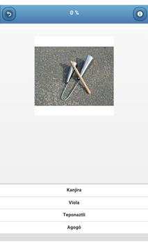 Musical instruments - quiz screenshot 2